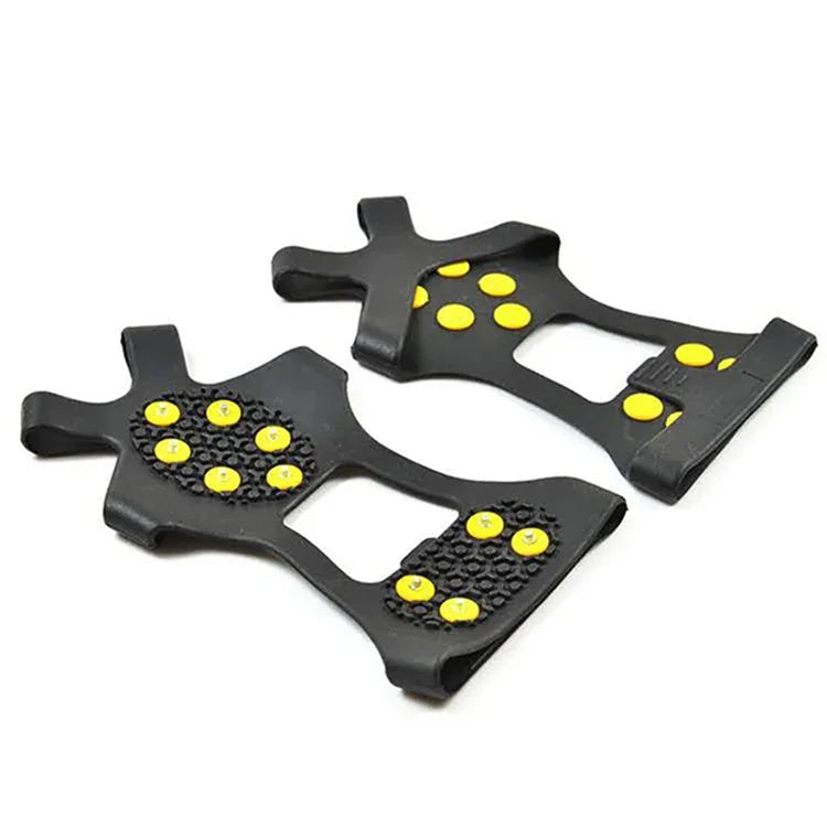 10 Teeth Ice Claw Outdoor Non-slip Shoes Covers for Ice Snow Ground, Size : S, Size : S