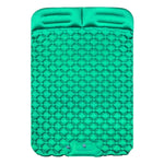 Outdoor Camping Foot-step Automatic Inflatable Cushion Portable TPU Inflatable Double Bed, Size: 195 x 119 x 16cm, Foot-step Dark Blue, Foot-step Orange, Foot-step Emerald, Foot-step Peacock Blue