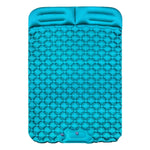 Outdoor Camping Foot-step Automatic Inflatable Cushion Portable TPU Inflatable Double Bed, Size: 195 x 119 x 16cm, Foot-step Dark Blue, Foot-step Orange, Foot-step Emerald, Foot-step Peacock Blue