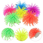 Aquarium Articles Decoration TPR Simulation Sea Urchin Ball Coral with Point, Size: S, Diameter: 7cm, 7cm