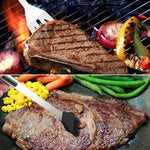 5 in 1 Outdoor Tableware Set Camping Barbecue Tableware Picnic Tool Set, 5 in 1