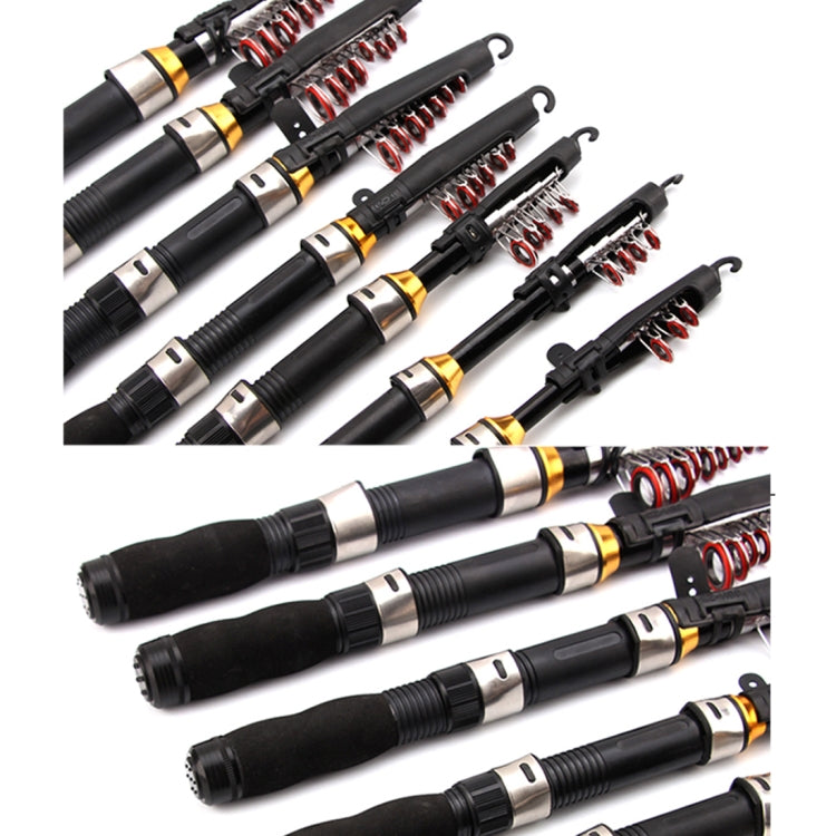 32cm Portable Telescopic Sea Fishing Rod Mini Fishing Pole, Extended Length : 1.5m, 1.5m