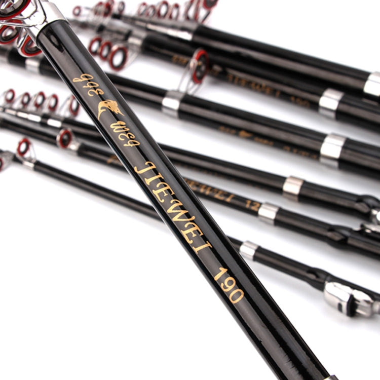 30cm Portable Telescopic Sea Fishing Rod Mini Fishing Pole, Extended Length : 1.0m, 1.0m