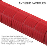 BaseCamp BC-607 1 Pair Bicycle MTB Bike Lock-on Rubber Handlebar Grips, BC-607