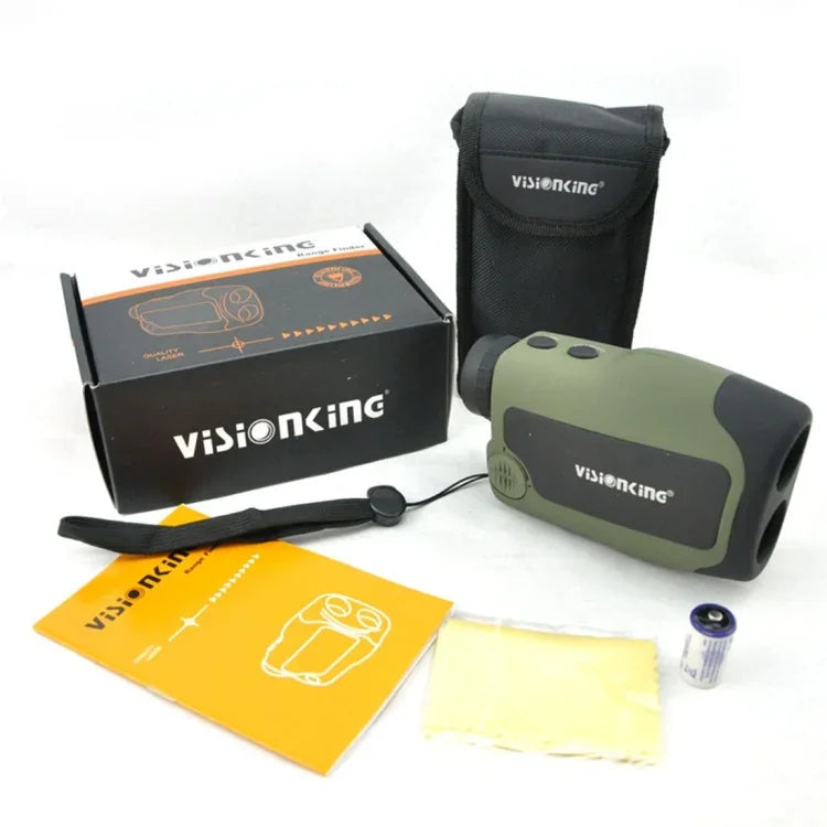 Visionking SCL6X25 Multi-function Outdoor Laser Range Finder Monocular Telescope, 4-600m