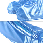 Fashion PVC Non-slip Waterproof Thick-soled Shoe Cover Size: M, Size: M