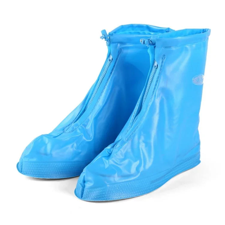 Fashion Children PVC Non-slip Waterproof Thick-soled Shoe Cover Size: XL, Size: XL