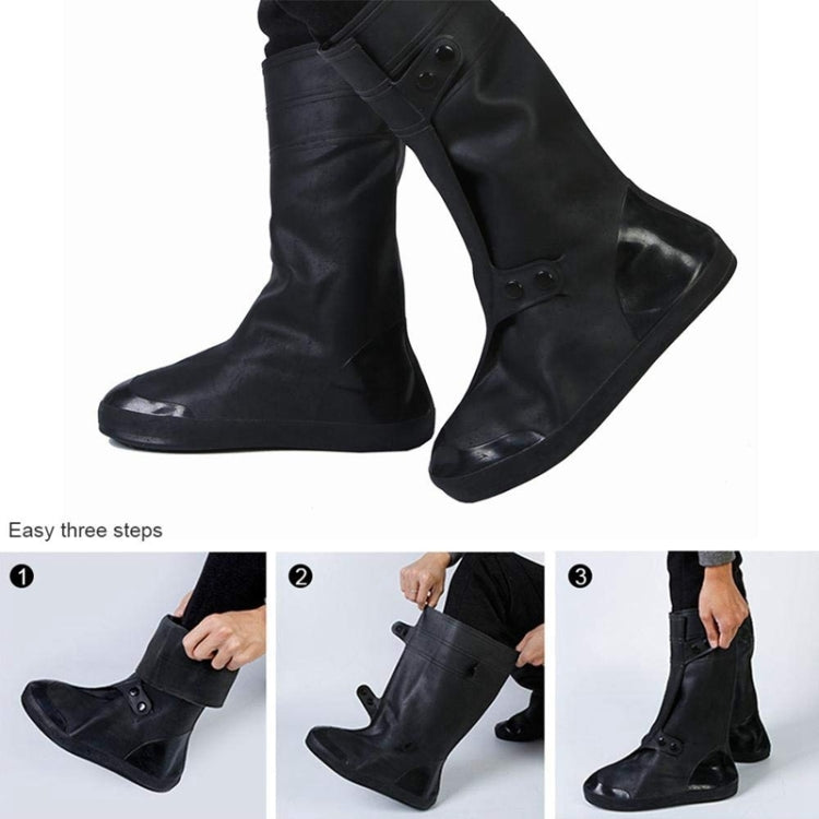 High Tube Rainproof Snowproof Adult Shoe Cover Size: XXXL, Size: XXXL