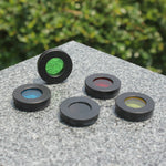 Datyson 5P9954 Astronomical Telescope Accessories 1.25 inch Planet Moon Nebula Filter Neutral Edition, Black, Orange, Pink, Green, Blue, Purple, Red, Yellow