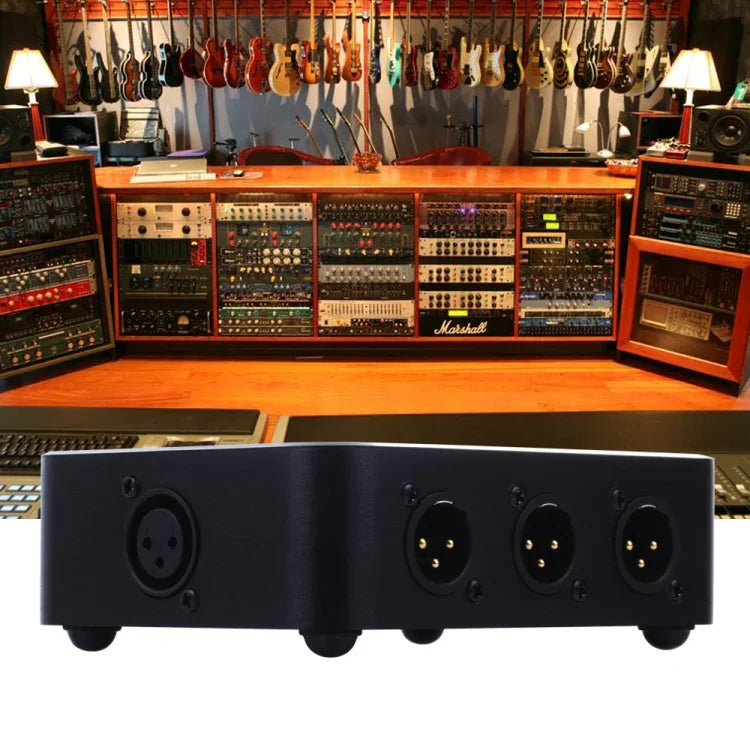 موزع أفقي متوازي 1 XLR B866، مدخل واحد و6 مخارج