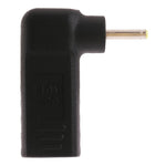 2.5 x 0.7mm Male to USB-C / Type-C Female Plug Elbow Adapter Connector, 2.5 x 0.7mm Elbow