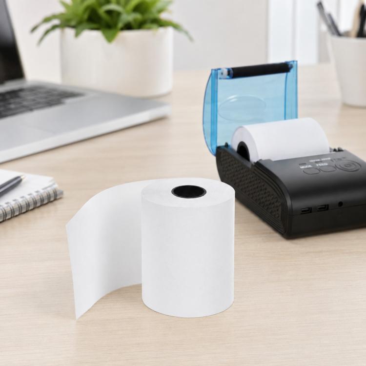 10 PCS 58mm 57mmx30mm 0.03mm-0.08mm Thickness Thermal Paper, 0.03mm Thermal Paper