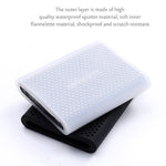 PT500 Scratch-resistant All-inclusive Portable Hard Drive Silicone Protective Case for Samsung Portable SSD T5, with Vents, Black, Red, White