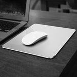 Aluminum Alloy Double-sided Non-slip Mat Desk Mouse Pad, Size : Mini, Size : Mini