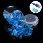 100 PCS Anpwoo Amp01 RJ45 Connector Modular Plug, 100 PCS (Yellow), 100 PCS (Blue), 100 PCS (Orange)