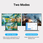 8K 60Hz HDMI 2.1 Female to DP Male Adapter, DP Male