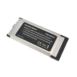 2 Ports USB 3.0 5Gbps PCI 34mm Slot Express Card for Laptop / Notebook, 34mm