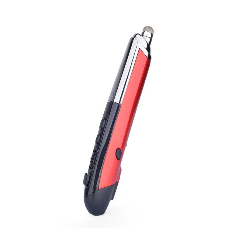 PR-08 6-keys Smart Wireless Optical Mouse with Stylus Pen & Laser Function, Laser Function Black, Laser Function Grey, Laser Function Blue, Laser Function Red, Laser Function White