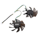 GFY09010E12SPA 4 Pin Graphics Card Cooling Fan for Zotac GTX 1070 Mini GTX 1060 6GB GTX1060, Diameter: 85mm, Pairs, GFY09010E12SPA