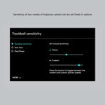 Logitech MX ERGO S 440DPI Bluetooth + Unifying Dual-mode Wireless Trackball Optical Mouse, MX ERGO S