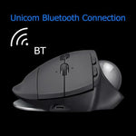 Logitech MX ERGO S 440DPI Bluetooth + Unifying Dual-mode Wireless Trackball Optical Mouse, MX ERGO S