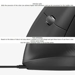 Logitech MX Vertical 4000DPI USB-C / Type-C + Unifying + Bluetooth Three-mode Ergonomic Wireless Vertical Optical Mouse, MX Vertical