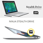 BASEQI Hidden Aluminum Alloy SD Card Case for Lenovo Flex4-14 Laptop, For Lenovo Flex4-14
