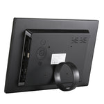 HSD1202 12.1 inch 1280x800 High Resolution Display Digital Photo Frame with Holder and Remote Control, Support SD / MMC / MS Card / USB Port, EU Plug(Silver), HSD1202 12.1 inch