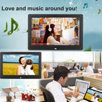 13 inch LED Display Digital Photo Frame with Holder & Remote Control, Allwinner F16, Support SD / MS / MMC Card and USB, 13 inch/F16