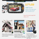 GS90C Car DVR Camera 2.7 inch LCD Screen HD 2304 x 1296P 170 Degree Wide Angle Viewing, Support Motion Detection / TF Card / G-Sensor / HDMI, GS90C