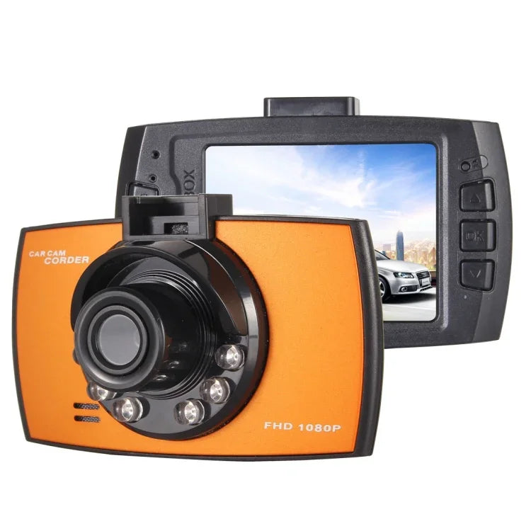 Generalplus 720P VGA 2.4 inch LCD Screen Display Car DVR Recorder, Support Loop Recording / Motion Detection / Night Vision Function, 2.4 inch