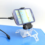 DOBE TP4-016 Smartphone OTG Clamp Holder for Sony PS4 Game Controller, Suitable for Up to 6 inch Phones, TP4-016