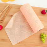 50 Sheets Non-Woven Disposable Washing Towels Dishcloth, Red, Orange, Blue