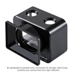 PULUZ for Sony RX0 Aluminum Alloy Protective Cage + 37mm UV Filter Lens + Lens Sunshade with Screws and Screwdrivers, Cage Black, Cage Gold, Cage Blue, Cage Red, Cage Silver
