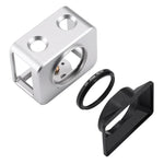 PULUZ for Sony RX0 Aluminum Alloy Protective Cage + 37mm UV Filter Lens + Lens Sunshade with Screws and Screwdrivers, Cage Black, Cage Gold, Cage Blue, Cage Red, Cage Silver