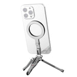 Foldable MagSafe Magnet Tripod Desk Phone Mount Handle Bracket, Desk Phone Mount