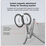 Foldable MagSafe Magnet Tripod Desk Phone Mount Handle Bracket, Desk Phone Mount