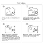 Compatible with Fujifilm X-T2 / X-A3 / X-A5 / X-A10 / X-A20, X-T1/T2 Protector