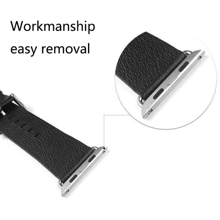 2 PCS for Apple Watch 38mm Metal Strap Connector Metal Buckle