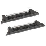 2 PCS for Apple Watch 42mm Metal Strap Connector Metal Buckle, Black