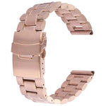 For Apple Watch 42mm Black Steel Watch Band, Only Used in Conjunction with Connectors (S-AW-0062)