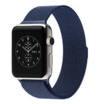 For Apple Watch 46mm / 49mm / 45mm / 44mm Milanese Loop Magnetic Stainless Steel Watch Band, For Apple Watch 46mm / 49mm / 45mm / 44mm