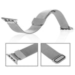 For Apple Watch 46mm / 49mm / 45mm / 44mm Milanese Loop Magnetic Stainless Steel Watch Band, For Apple Watch 46mm / 49mm / 45mm / 44mm