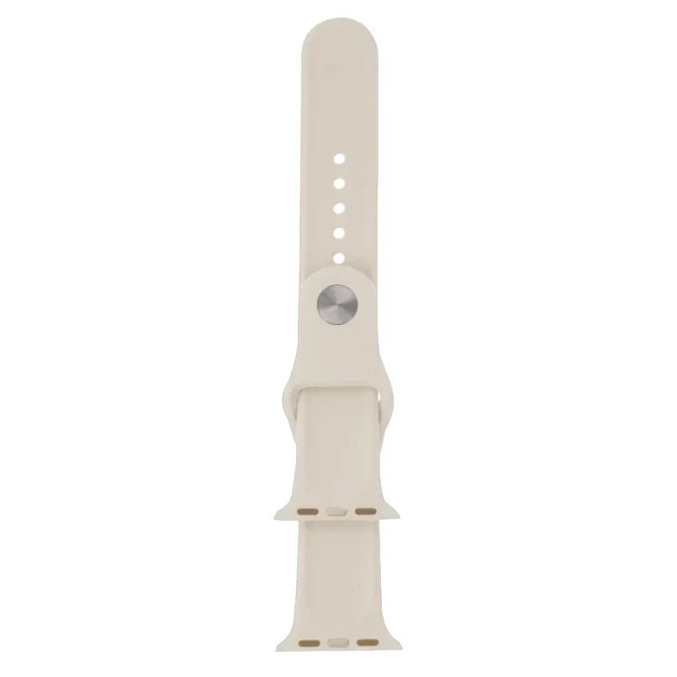 For Apple Watch Series 10 42mm / 9&8&7 41mm / SE 3&SE 2&6&SE&5&4 40mm / 3&2&1 38mm 3 in 1 Rubber Watch Band with Pin Buckle, For Apple Watch Series 9&8&7 41mm / SE 3&SE 2&6&SE&5&4 40mm