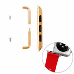 For Apple Watch 38 / 40 / 41mmMetal Strap Connector Metal Buckle, Pair