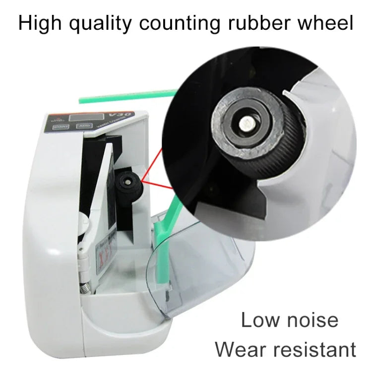 V30 Mini Portable Multi Paper Currency Counting Money Counter, US Plug, US Plug