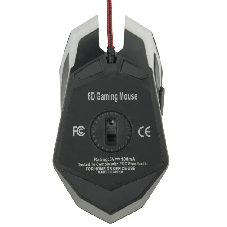 USB 6D Wired Optical Magic Gaming Mouse for Computer PC Laptop, USB 6D
