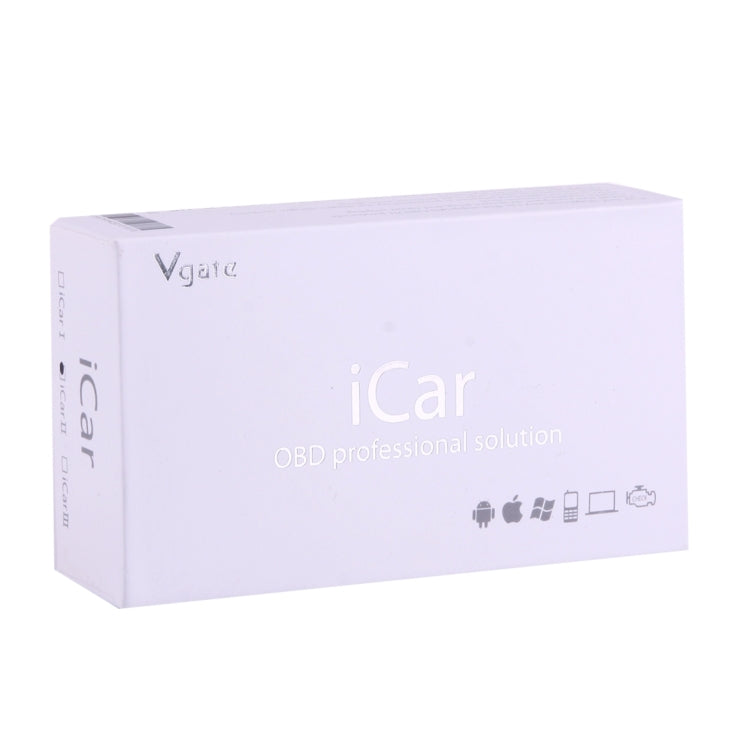High Quality Super Mini Vgate iCar2 ELM327 OBDII WiFi Car Scanner Tool, Support Android & iOS, WiFi Oragne, WiFi  Black, WiFi  White