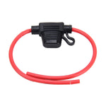 Waterproof Fuse Box Fuse Holder with Wire, DC12V, Small Size