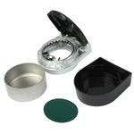 Portable LED Light Travel Car Vehicle Automobile Cigarette Ash Tray Ashtray (Random Color Delivery), LED Car  Ashtray
